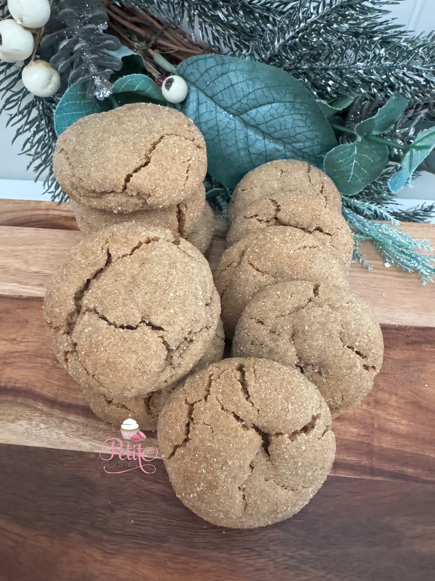 Gingerbread Crinkle Cookie Bag