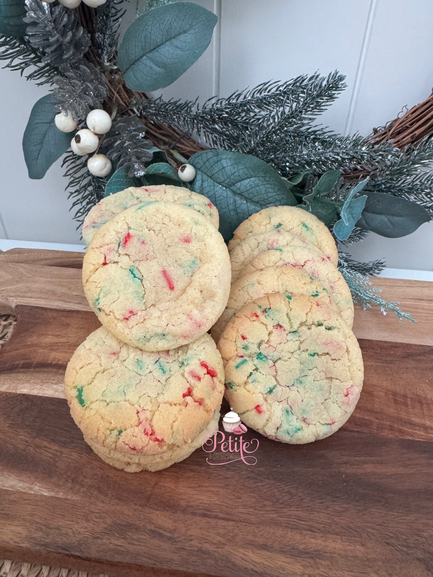 Christmas Sprinkle Cookie Bag