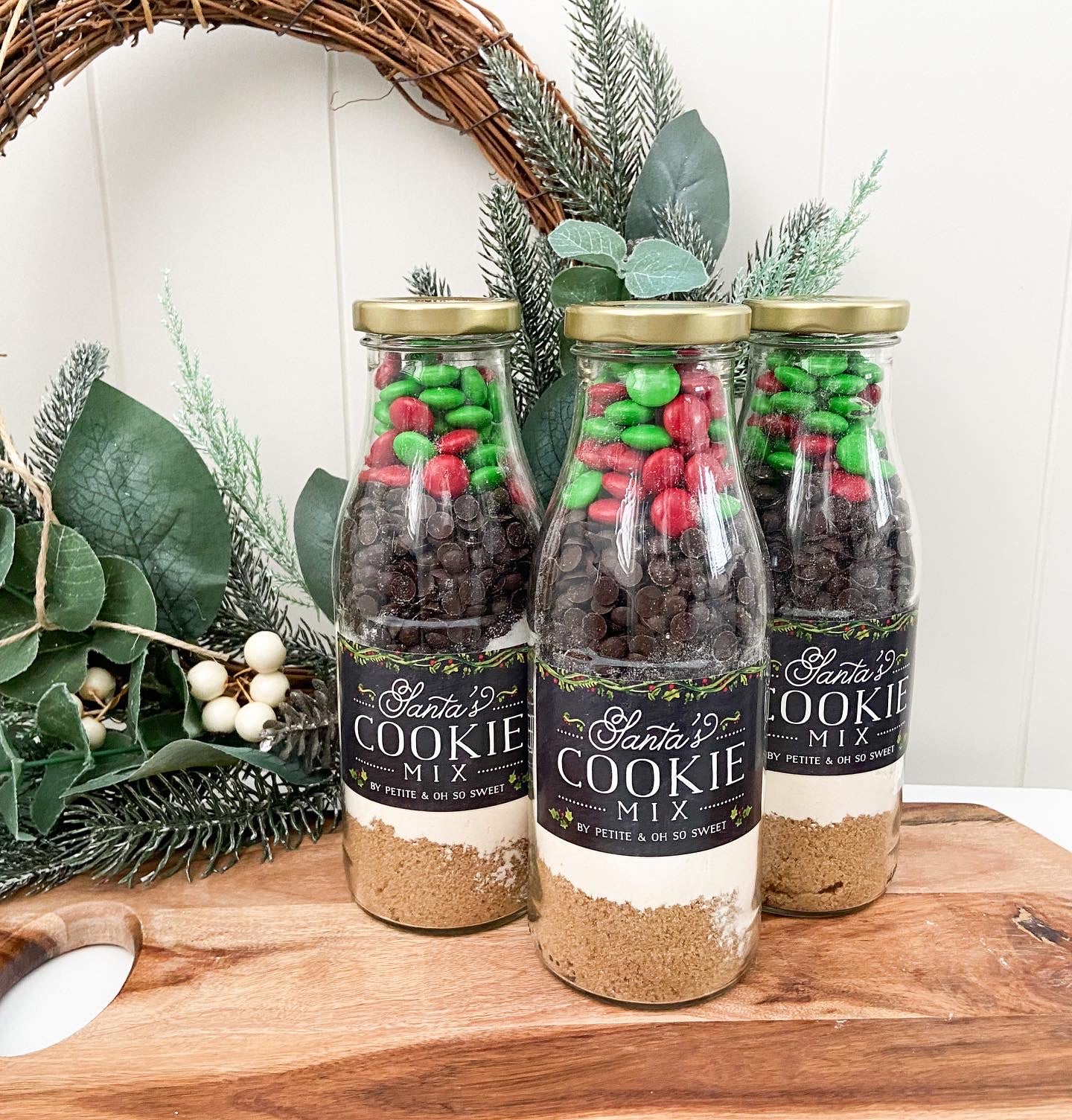Santa’s Cookie Mix Jar
